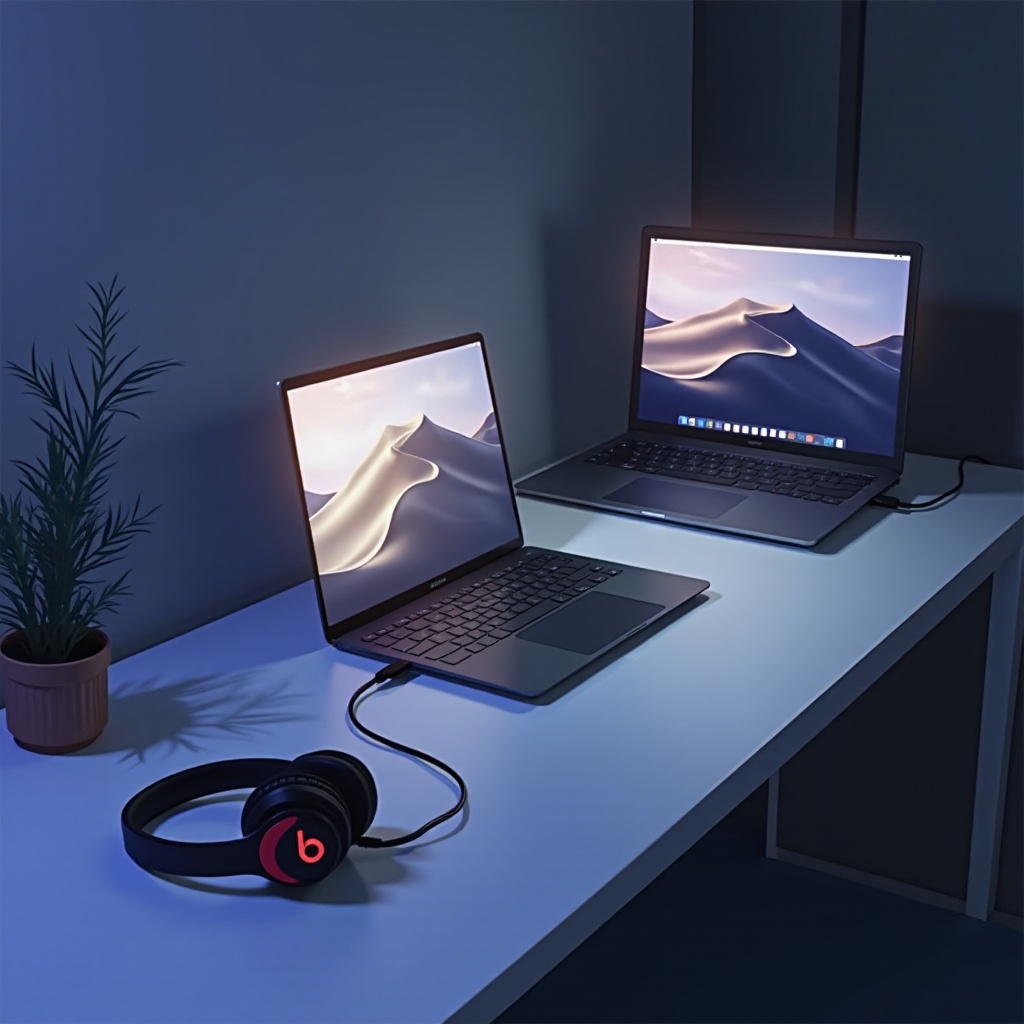 comment connecter les beats à un ordinateur portable