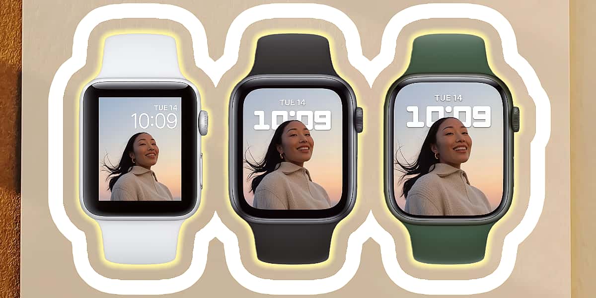 Taille de l'Apple Watch