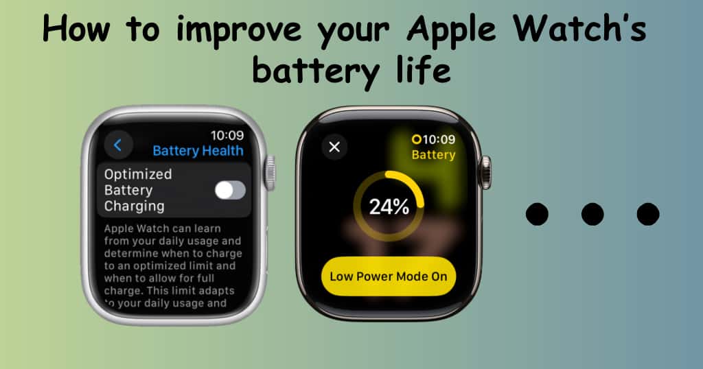 Autonomie de la batterie de l’Apple Watch