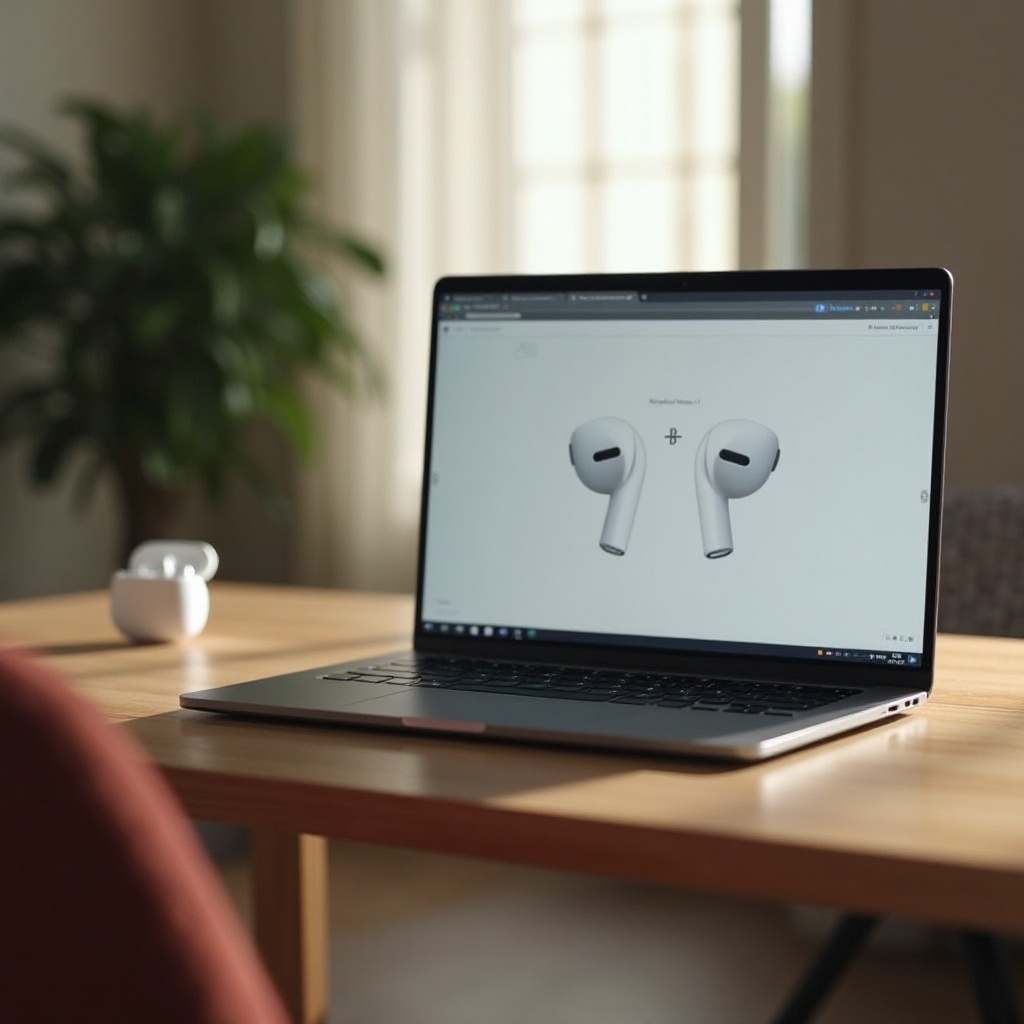 how to pair airpods to hp laptop