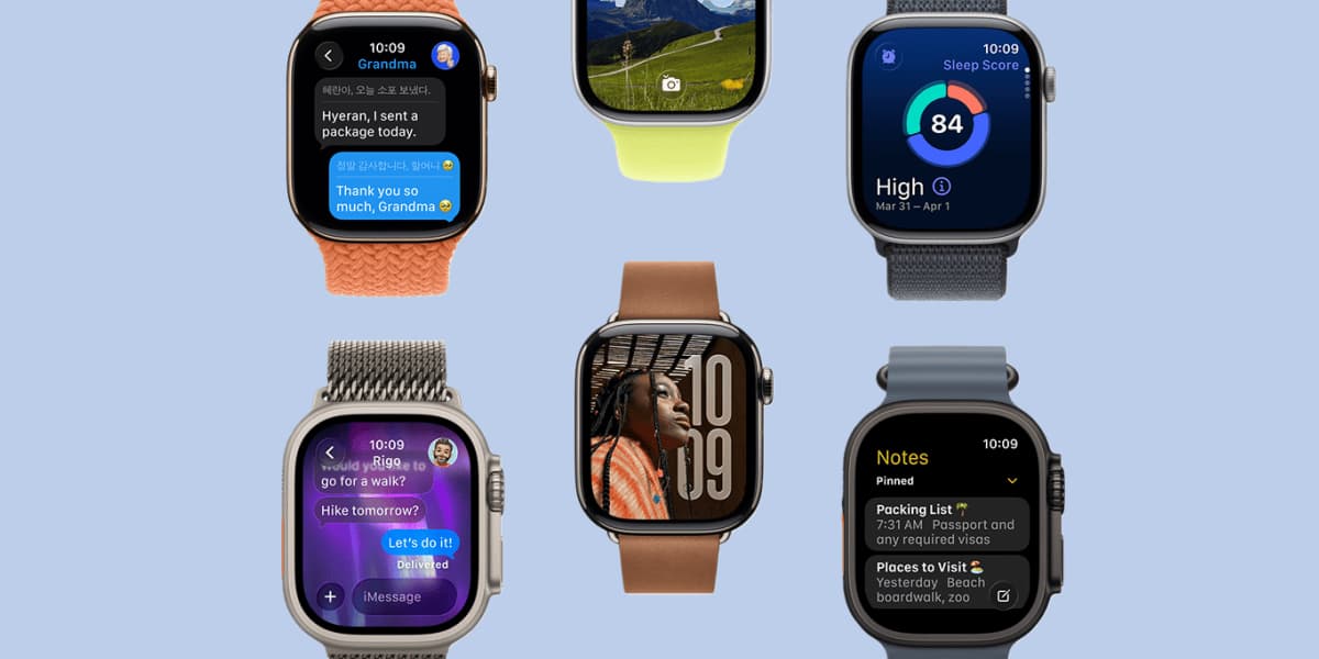 la dernière Apple Watch