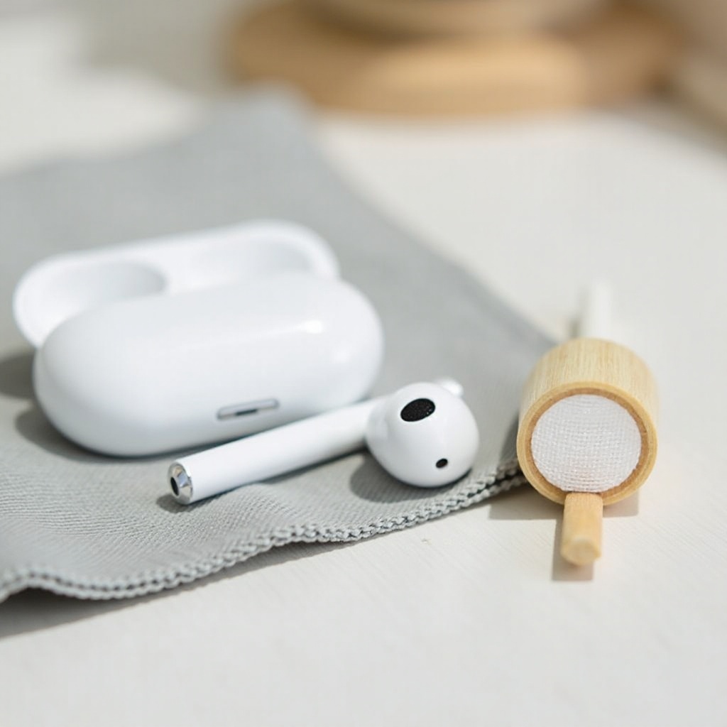how to clean airpods speaker mesh